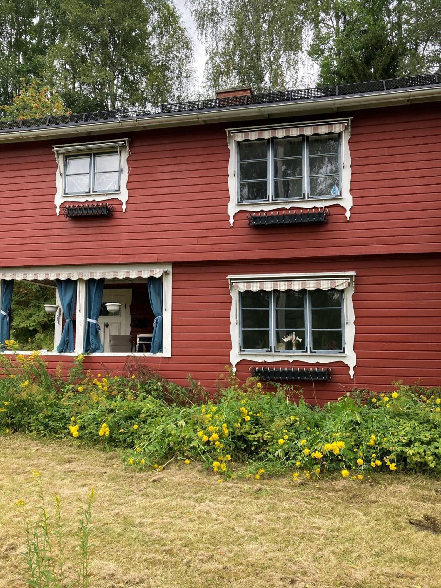 Charmig Villa Med Bastu Och Snabbt Wifi Långav Eksteriør billede